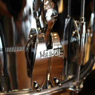 Gretsch Brooklyn 6.5x14 Chrome Over Brass Snare Drum - Open Box image 3