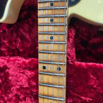 Fender télécaster 2021 - Fender MBD Limited 1952 Telecaster Humbucker Heavy Relic Nocaster Blonde image 3