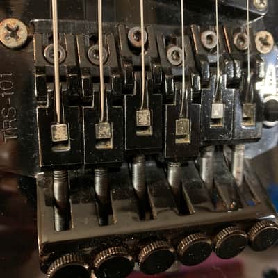 Kramer Vintage LK-1BF Black 1980's Original Parts Beautiful image 4