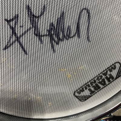 Rick Allen's Def Leppard, Hart Dynamics 8" Trigger Pad Hammered Chrome (RA #2069) 2000s, AUTOGRAPHED!! image 5