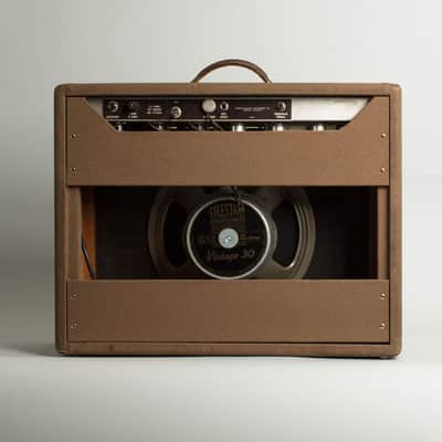 Fender  Vibrolux 6G11A Tube Amplifier (1962), ser. #01935. image 2
