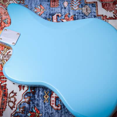 FENDER MIJ Hybrid II Jazzmaster FMT "Celeste Blue + Maple" (2024) image 15