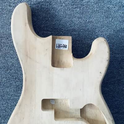 Unfinished Basswood 4 String Precision P Bass Style Body image 2