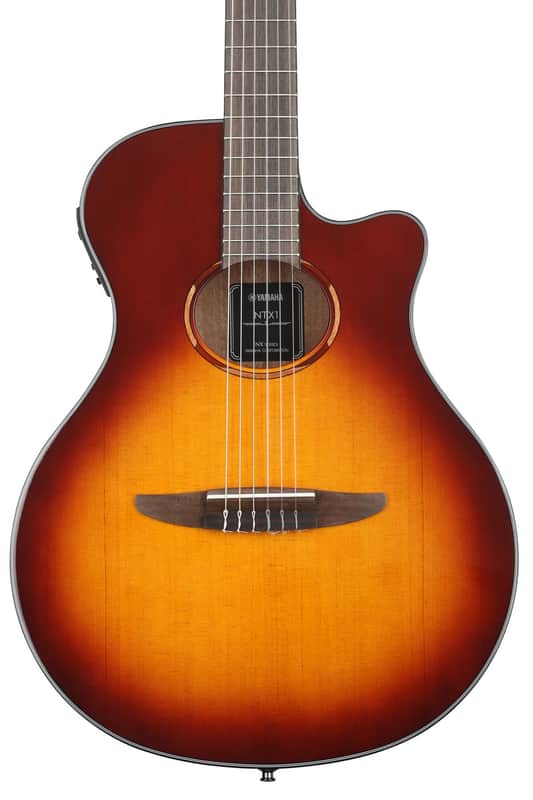 Yamaha NTX1 Nylon String Acoustic-electric Guitar - Brown Sunburst image 1