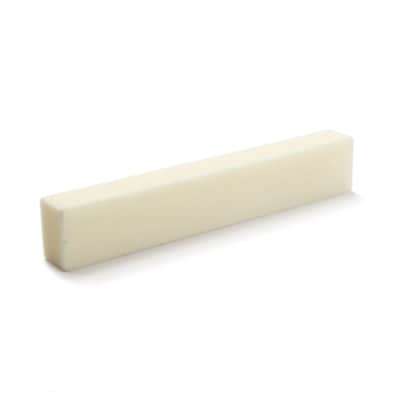 Bone Guitar Nut - 52mm (Bleached, Blank) image 3