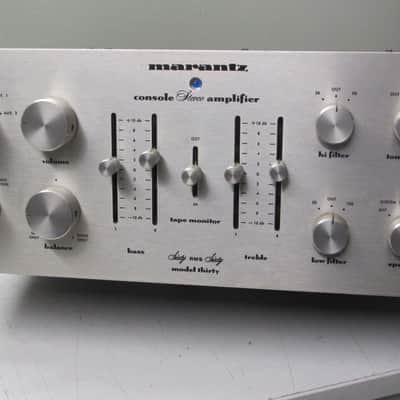 Early Marantz, 1970 Model 30 Stereo Amplifier - Sun Valley - "Patent Pending" image 6