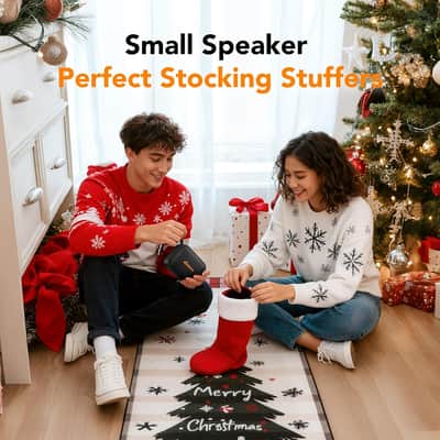 Compact Wireless Bluetooth Speaker with AUX Line-In, IPX5 Water-Resistant Design for Outdoor, Travel, Beach & Home Use image 9