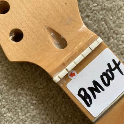 Tagima Maple Wood Guitar Strat Style Neck, 22 Frets Fingerboard image 10