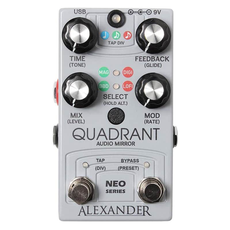 Alexander Pedals Quadrant Audio Mirror | Reverb
