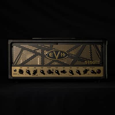 EVH 5150III EL34 50w Tube Head - Black/Gold image 6