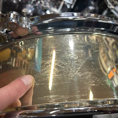 Arbiter 5 1/2" X 14" Snare Drum (733A-2256) 90's - BOW - Brass Over Wood image 25