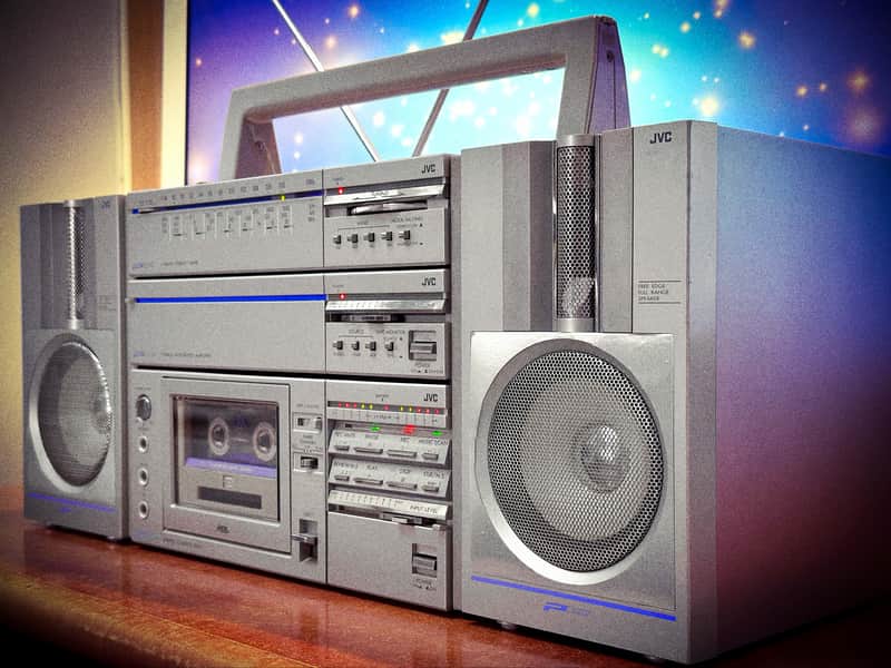 JVC PC-5 (1981) Vintage Cassette Ghetto-Blaster Boombox image 1