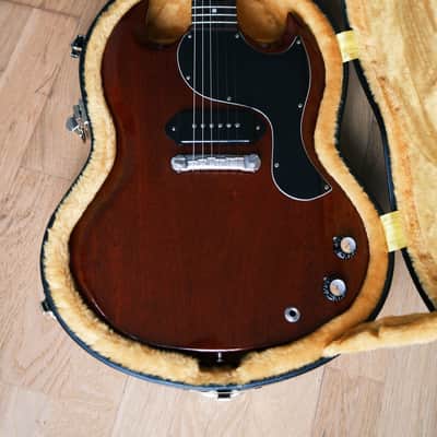 Gibson Custom Shop 1963 SG Junior Reissue Lightning Bar VOS Finish 2020 - VOS image 17