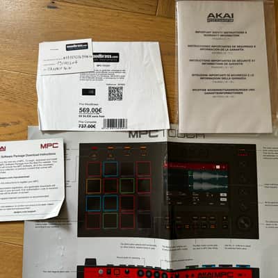 Akai MPC Touch Drum Machine Controller 2015 - 2020 - Black image 3