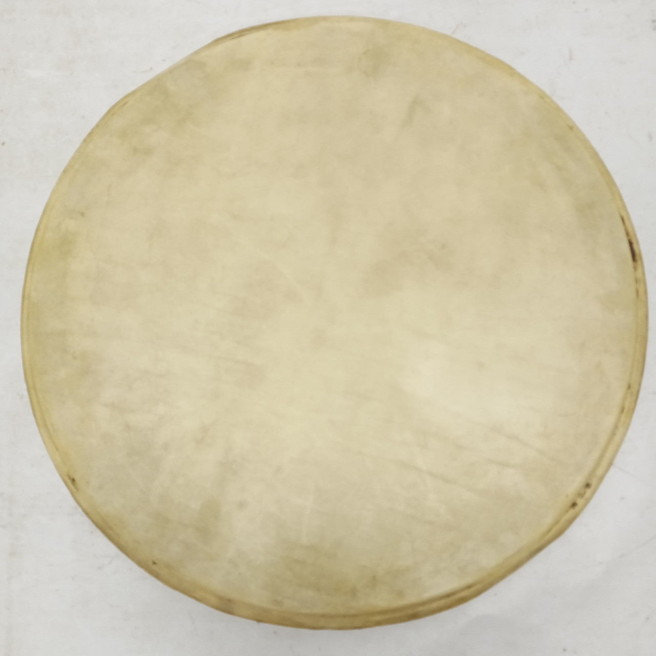 Ludwig 14"Resonant Calf Skin Snare Side Drum Head Vintage 40s USA Early American — main photograph