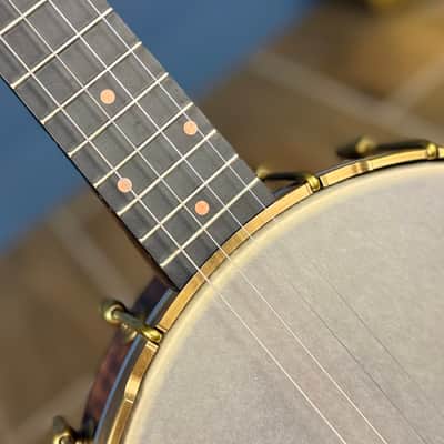 Custom Pisgah Tenor Laydie 19-Fret - 11" Curly Maple 4-String Electric Tone Ring Irish Tuning image 18
