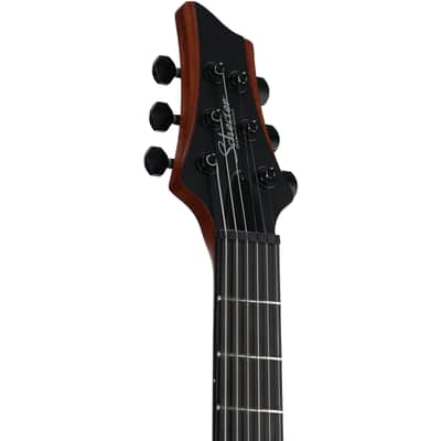 Schecter Rob Scallon C-1 Electric Guitar, Satin Dark Burst image 7