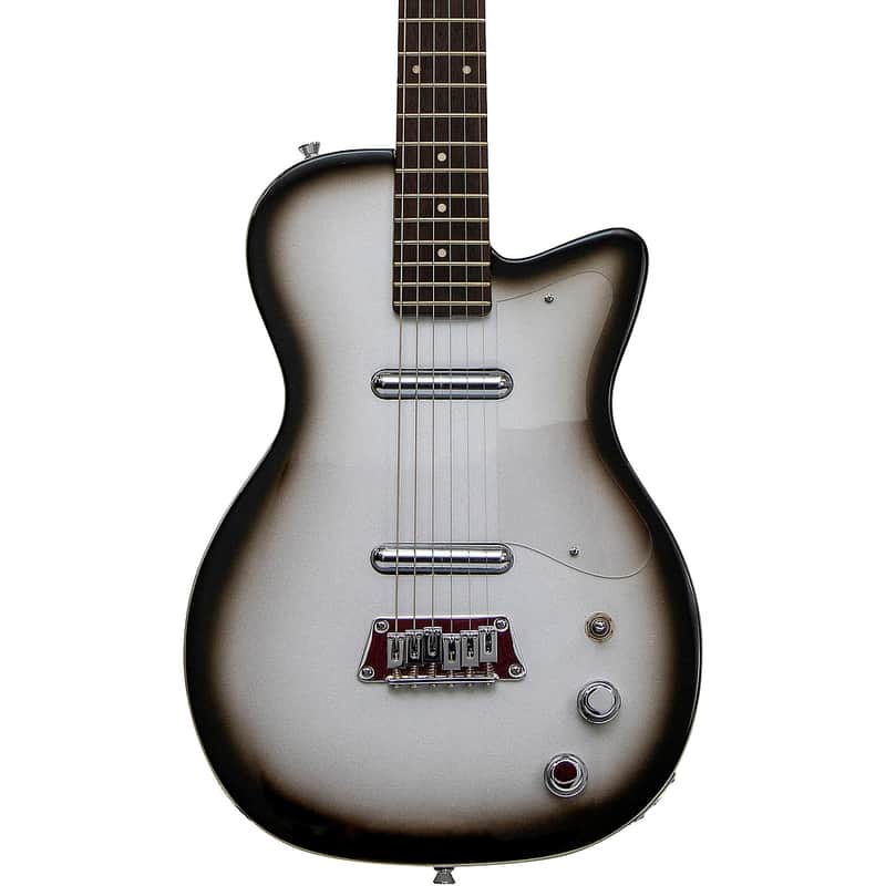 Silvertone 1303/U2 Reissue Solidbody Electric Guitar Regular Silverburst image 1