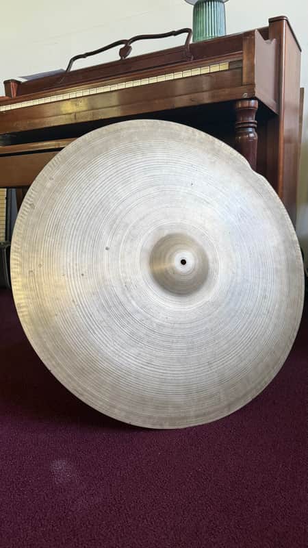 Zildjian Avedis 24” Ride 1940s - Trans Stamp image 1