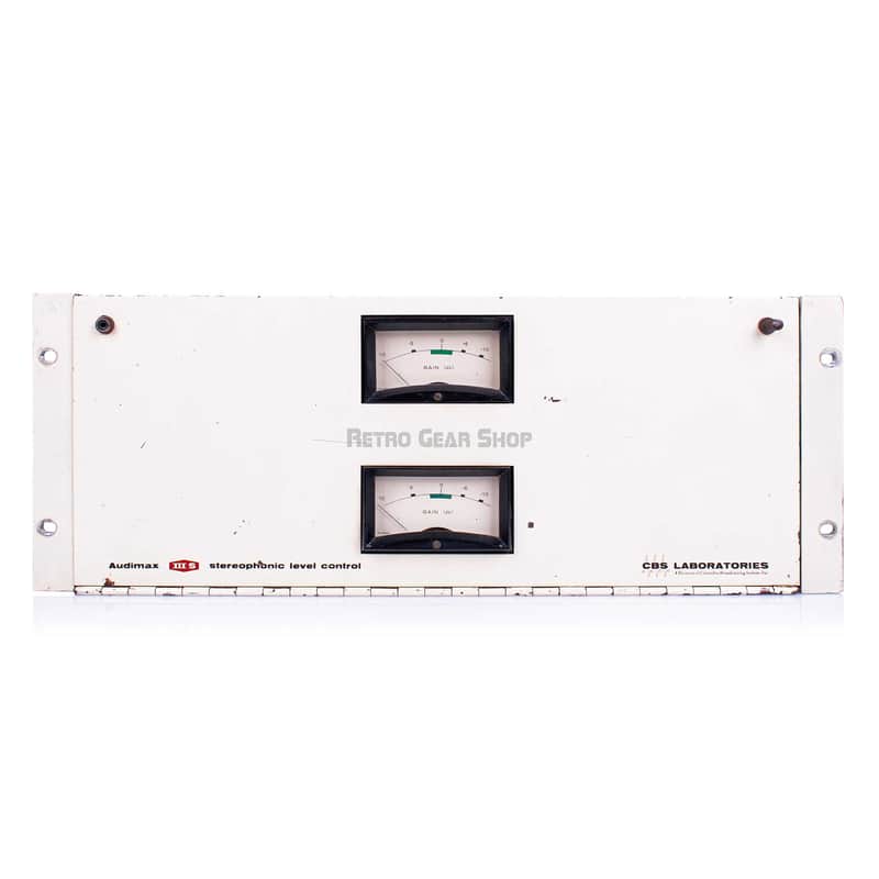 CBS Laboratories Audimax IIIS Stereophonic Level Control Vintage Limiter Compres image 1