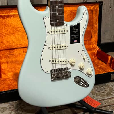 New Fender American Vintage II '65 Stratocaster - Sonic Blue, Fastest Shipping in The West! Comes With Pro Set Up! image 19