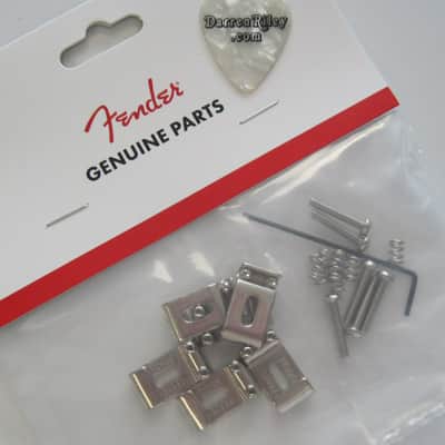 Fender USA Original Vintage Stratocaster Bridge Saddles 0992051000 image 1
