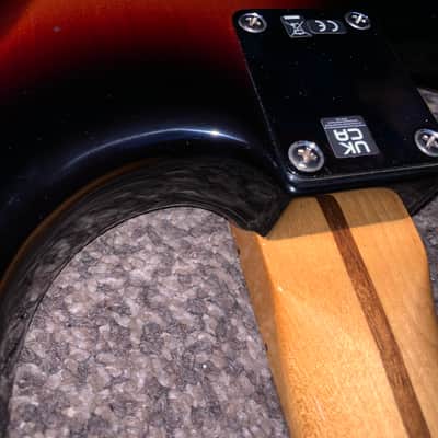 2022 Fender Jimi Hendrix Artist  Series Signature  Stratocaster 3-Color Sunburst electric guitar image 11