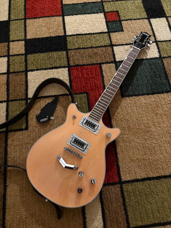 Gretsch G5222 Electromatic Double Jet BT with V-Stoptail 2020 - Present - Aged Natural image 1