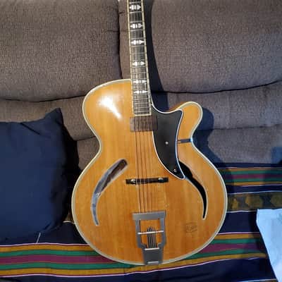 Hoyer Special 1950s - Natural 17.5 Inch Archtop with Custom PAF full humbucker image 1