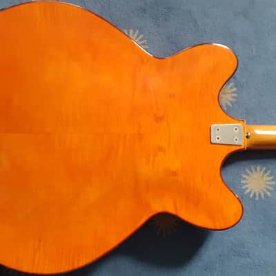 Framus E-Bass Atlantik AM 5/144, BJ 1968 - Orange Sun image 8