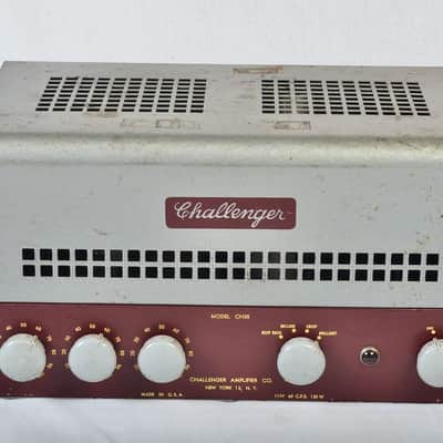 Modded Challenger Amplifier Co. CH30 - now a guitar amp head 1950's image 1