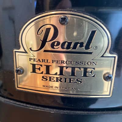 Pearl Elite Series 12.5" Fiberglass Djembe - Black image 4
