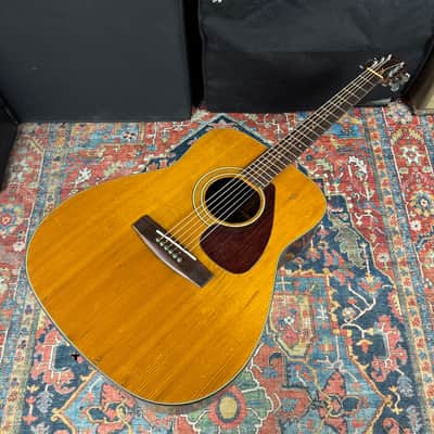 1972 Yamaha FG-160 Wide Nut Acoustic w/Vintage Yamaha Hard Case image 8