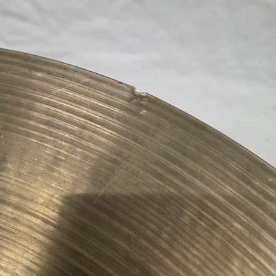 A. Zildjian 20" 60s Stamp Mini Cup Ride Cymbal - Traditional - Edge Nicked (245-22) image 9