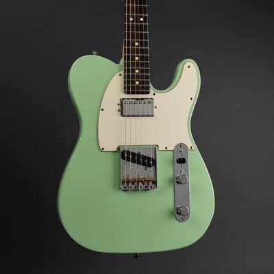 2018 Fender American Performer Telecaster Satin Surf Green image 4
