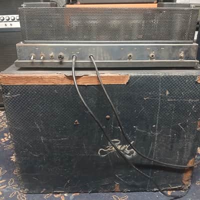 1965 Ampeg B-12XT Portaflex 2-Channel 50-Watt 2x12" Fliptop Guitar Combo Original Jensen Concert Speakers Serviced image 7