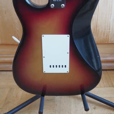 VIDEO! vintage 1970s MIJ Luxor (Kasuga) "pre-lawsuit" L200 guitar made in Japan - pro Setup, player ready image 7