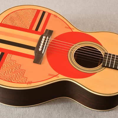 Martin Custom Shop Americana Backbone 00 28 Engelmann Rosewood Floor Model #2767237 image 6