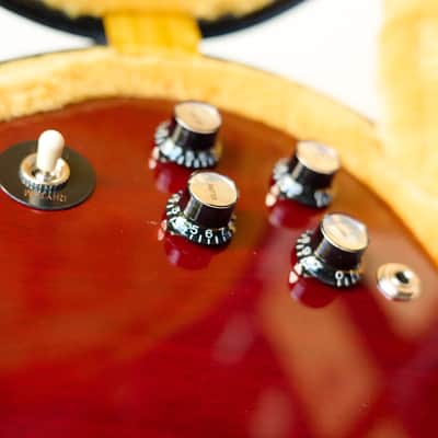 Gibson Custom Shop '63 SG Special Reissue VOS - Vintage Cherry - Dark Board - P90s image 9