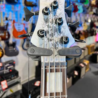 Ibanez 25th-anniversary BTB Standard 6-string Electric Bass - Silver Blizzard Matte FREE PLEK! 988 image 7