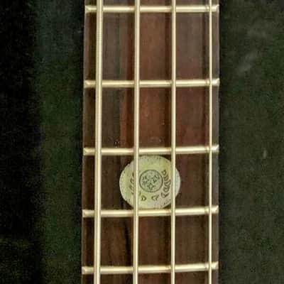 Electric Bass Guitar Star Trek Trekkie Motif Handmade by Bluebeberry with SEymour Duncan Double P Pickups image 17