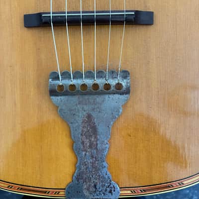 Lovely Lyon & Healy spruce top, oak-bodied parlor guitar circa 1908 image 7