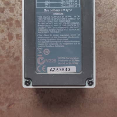Boss SYB-5 Bass Synthesizer (Dark Grey Label - MIT) - Jul 2010 image 3