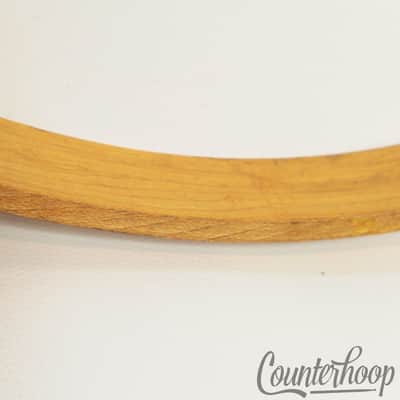Leedy&Ludwig 14"1Ply Batter Natural Jasper Maple Wood Hoop/Rim Snare/Tom Drum50s image 3
