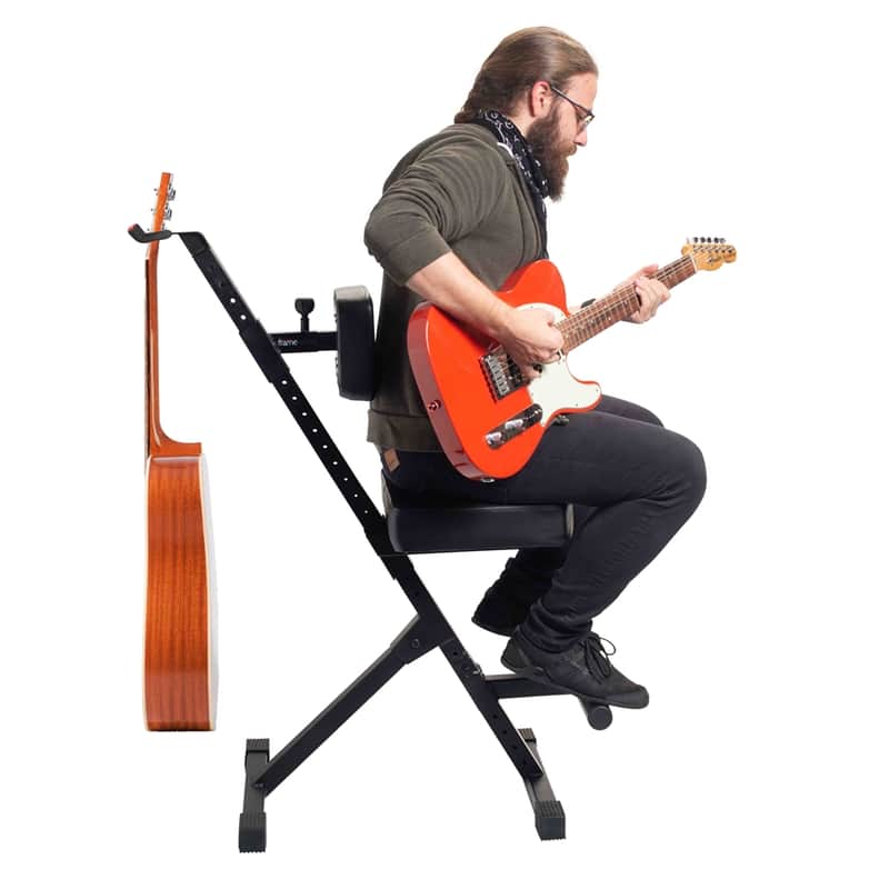 Gator Frameworks GFW-GTR-SEATDLX Sgabello Deluxe per chitarra Bild 1