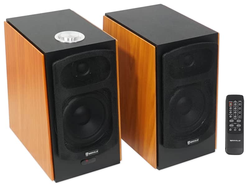 (2) Speaker Home Theater System For Sony X800E Television TV - Wood Finish image 1