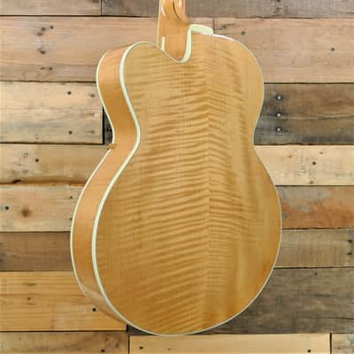 Heritage Golden Eagle Archtop Jazz 1995 Kalamazoo Antique Blonde - Flame Maple - RARE - w/ HSC image 4