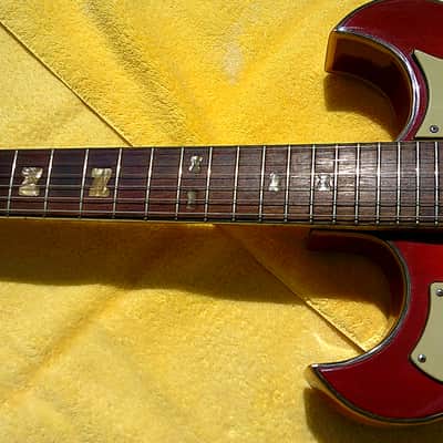 Barney Kessel*Vintage 1960's Norma / Teisco👑Semi-Hollow electric guitar*made-in-Japan image 6