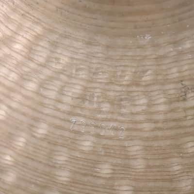 Paiste 20" 2002 Ride Cymbal 2,628g Vintage 1970's Black label image 7