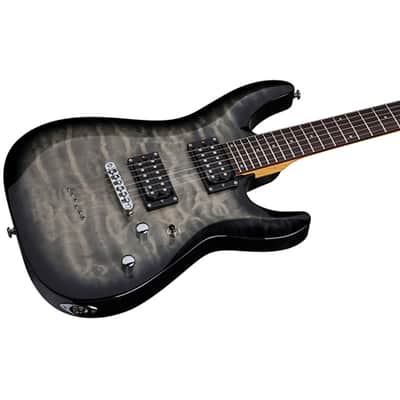 C-6 Plus - Charcoal Burst Schecter image 3
